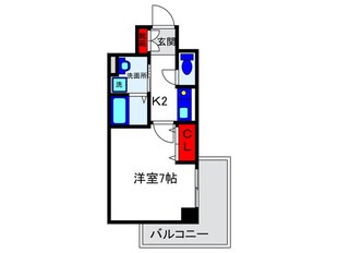 ヴィラ豊中の物件間取画像